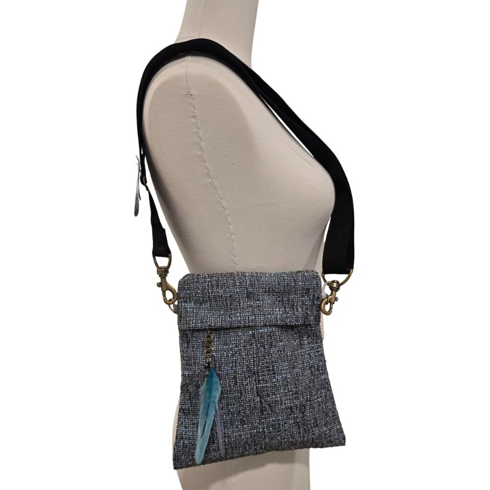 Magical Scraps Handmade Upcycled Lightweight Bag Shoulder Crossbody Boho NWT